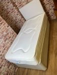 SINGLE BED AND MATTRESS