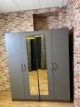 4 Door Mirrored Wardrobe